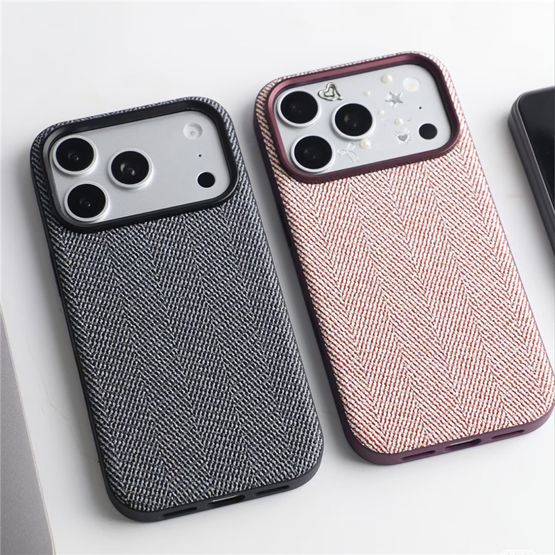 Tech Accessories Hard Case - Роскошный технологичный чехол из тканого холста