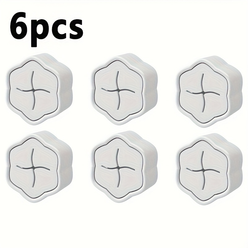 Tech Accessories Organizer - Набор из 6 самоклеящихся держателей для