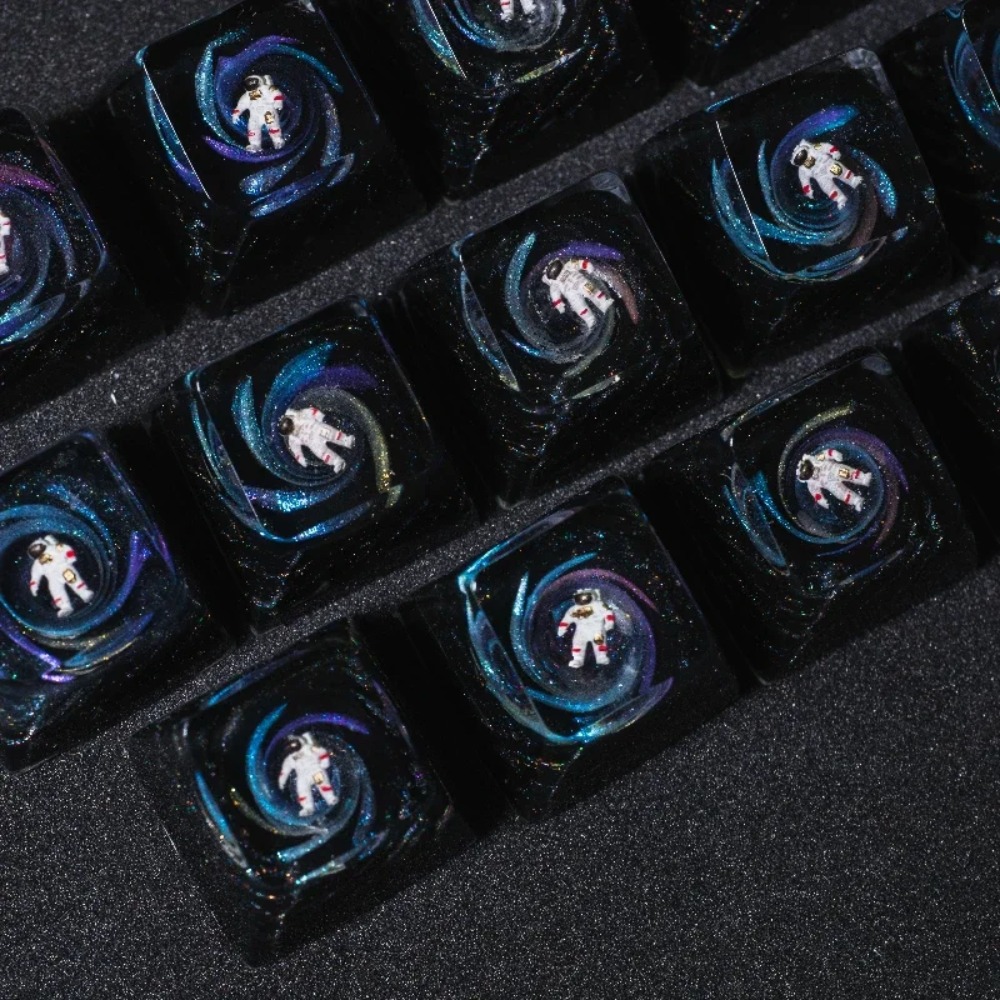 Tech Gaming Accessories - Artisan Keycap Астронавт Смола Колпачки для