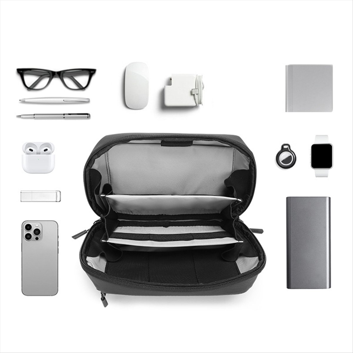 Tech Accessories Storage - ☶ ❈ ＊ ♥ AC1578-Водонепроницаемый многослойный