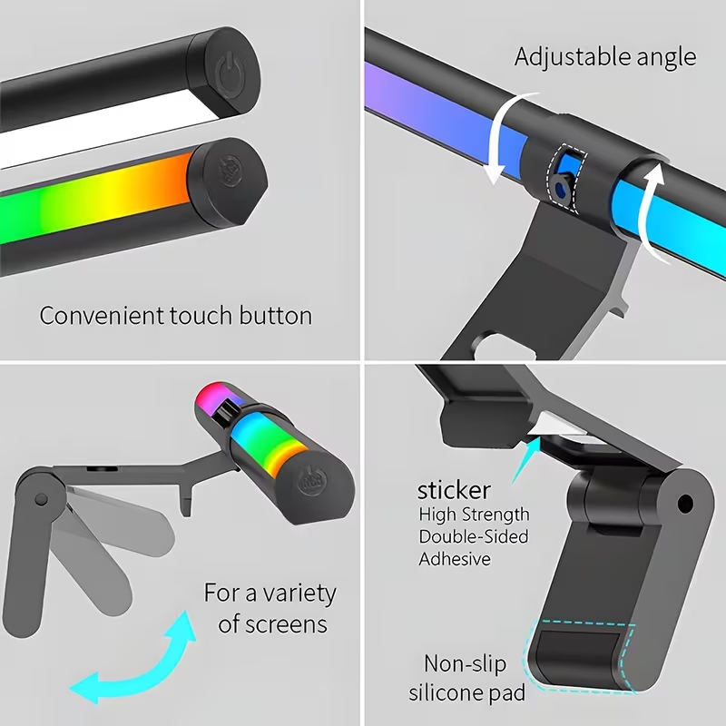 Светодиодная RGB-панель для мо – обзор и цена Tech Accessories Desk