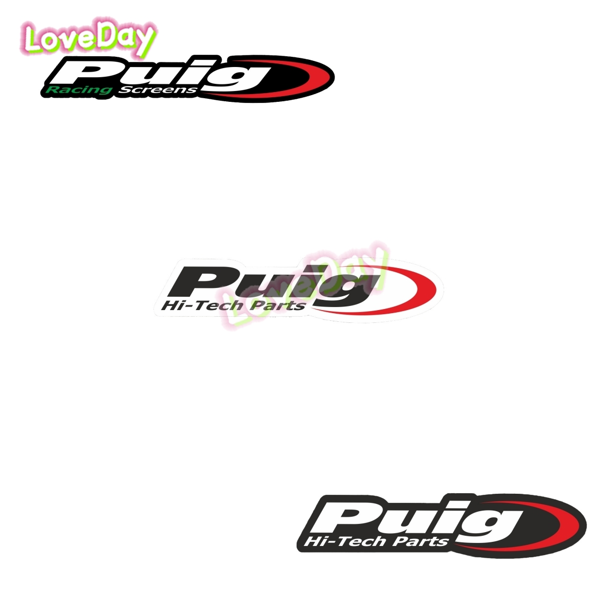 Puig Racing Hi-Tech наклейка N – обзор и цена Tech Accessories Words
