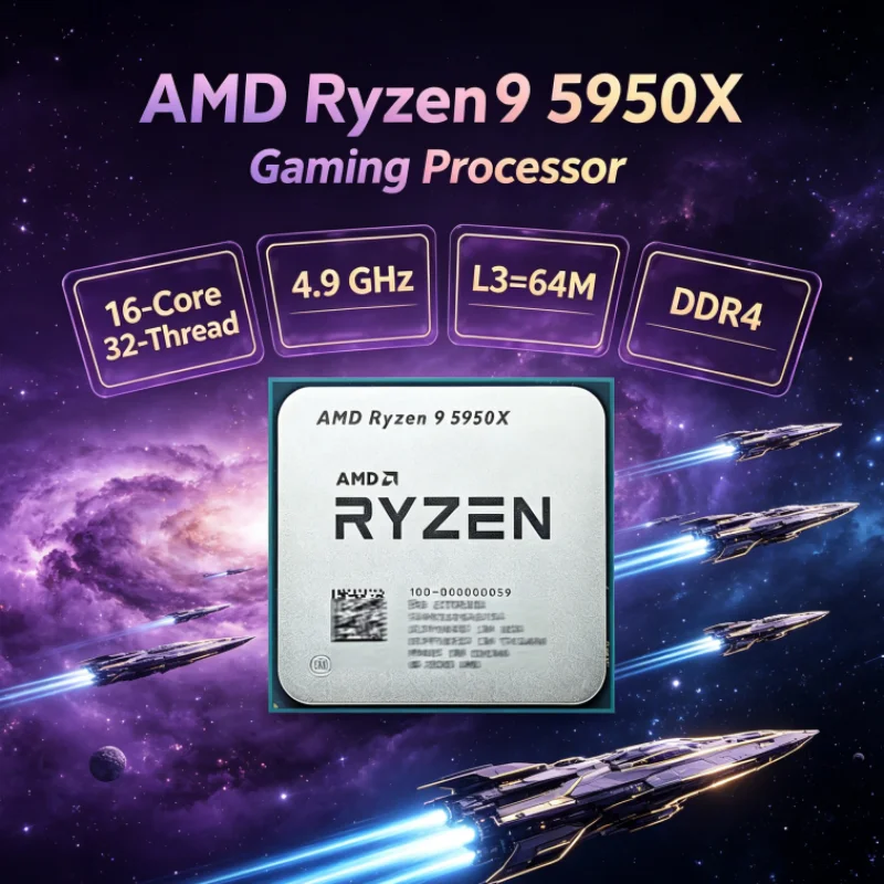 AMD Ryzen 9 5950X DDR4 3.4 ГГц – обзор и цена Amd Cpu Ryzen 9